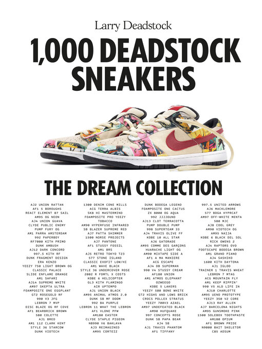 Title details for 1,000 Deadstock Sneakers by Larry Deadstock - Wait list